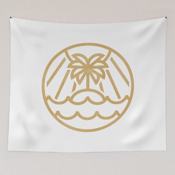 Item preview, Nature Island Line Art Design designed and sold by AlundrART.