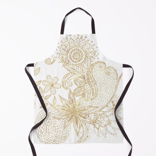 Item preview, Elegant floral doodles henna image designed and sold by InovArtS.