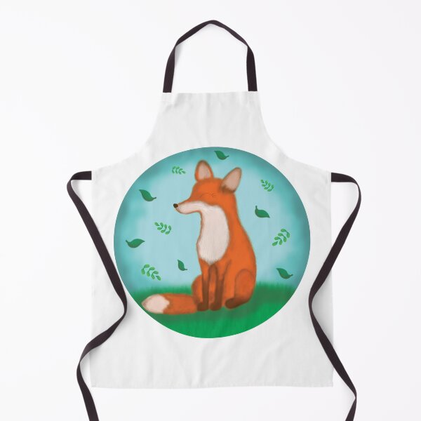 Item preview, Fox and leaves designed and sold by Juliana  Costa.