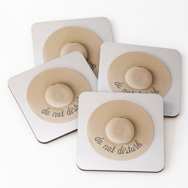 Item preview, Do Not Disturb Summer Sun Hat designed and sold by newburyboutique.