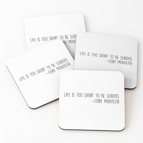 Item preview, life is too short to be serious  designed and sold by pnkrose.