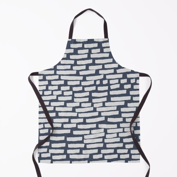 Item preview, Light Grey Strokes on Blue Grey designed and sold by BlertaDK.