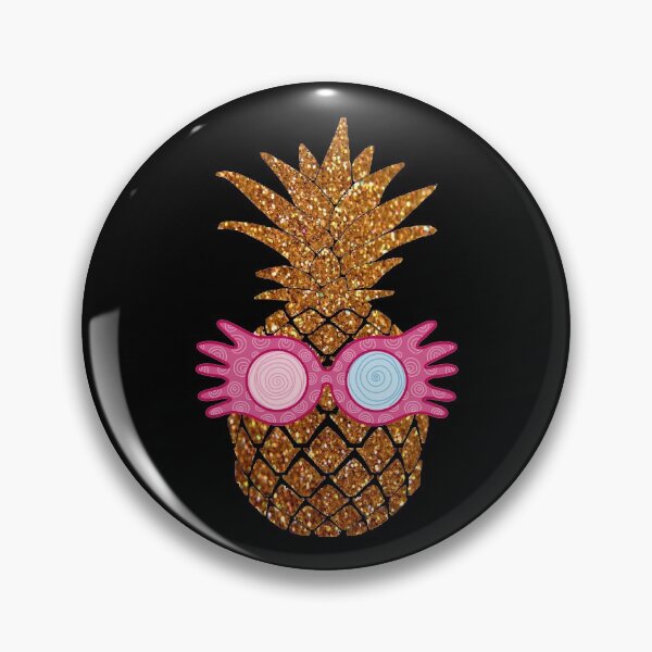 Item preview, Luna Glasses Pineapple - Summer Beach Pineapple designed and sold by mydoodlesateme.