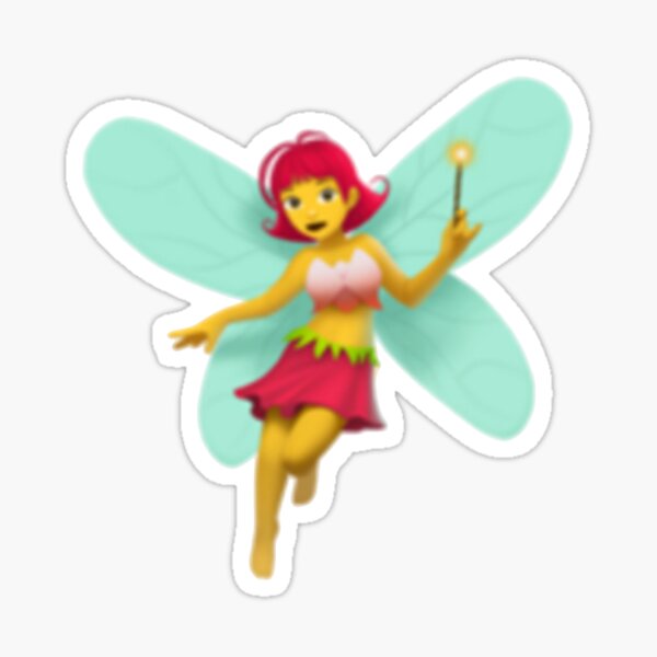"Fairy emoji " Sticker by GOOSU Redbubble