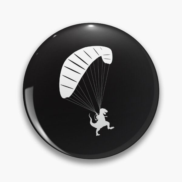 Item preview, Paramotor Pilot Dynosaur Paraglider Cool Flying designed and sold by Zavola.
