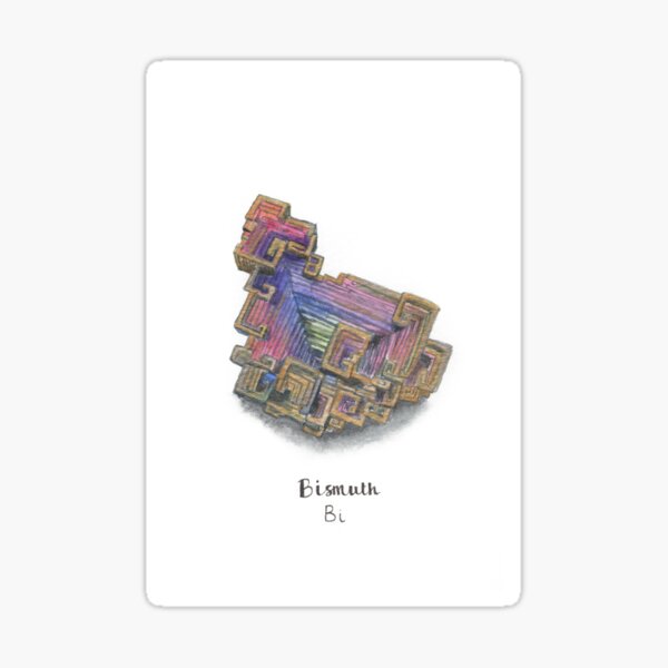 Bismuth Sticker