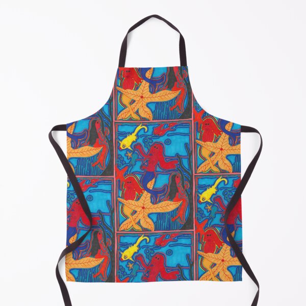 Item preview, Mermaids, Fish and Starfish designed and sold by JaySnellingArt.