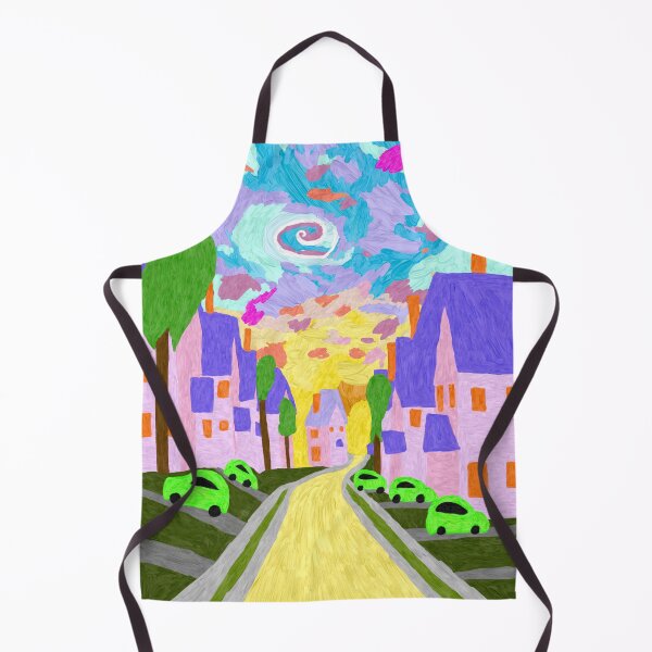Item preview, Colourful town designed and sold by ThatsPlenty.