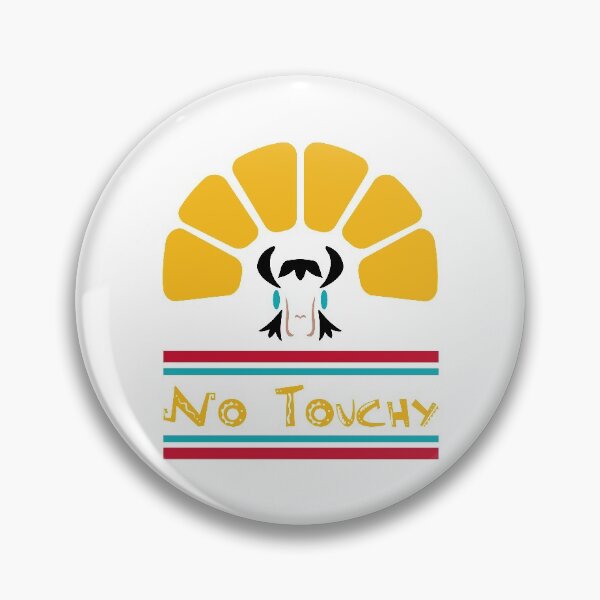 Item preview, No Touchy - Groovy Llama Emperor designed and sold by arturekdesign.