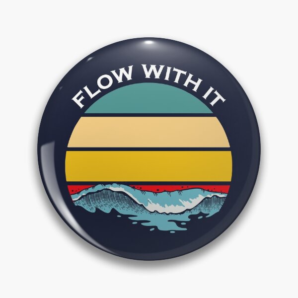 Item preview, Flow With It - Surfing Design designed and sold by CoolSilhouettes.