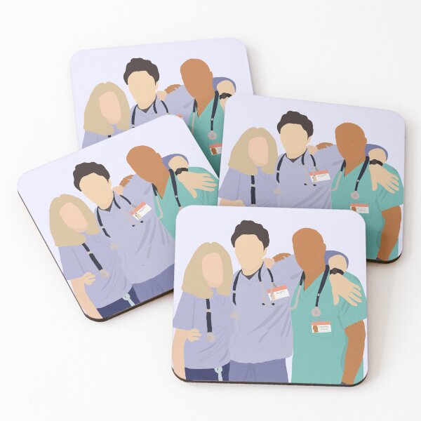 Item preview, Turk, JD, and Elliott - Scrubs designed and sold by jaelynandrade.