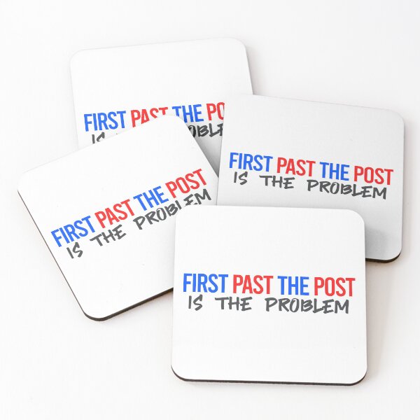 Item preview, FIRST PAST THE POST IS THE PROBLEM designed and sold by FutureEra.