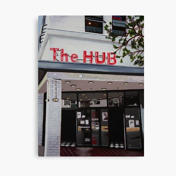 The Hub Canvas Print