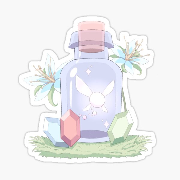Fairy in a Bottle Sticker