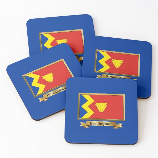 Item preview, Birmingham Flag Stickers, Gifts & Products (N) designed and sold by mpodger.