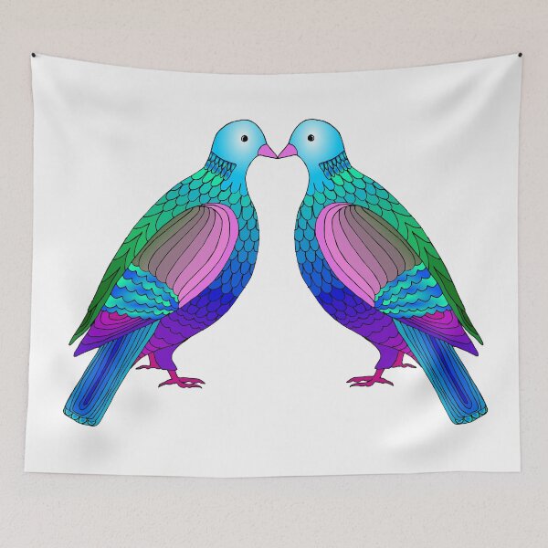 Item preview, Pigeons designed and sold by Paulina Dabrowska-Dorozynska.