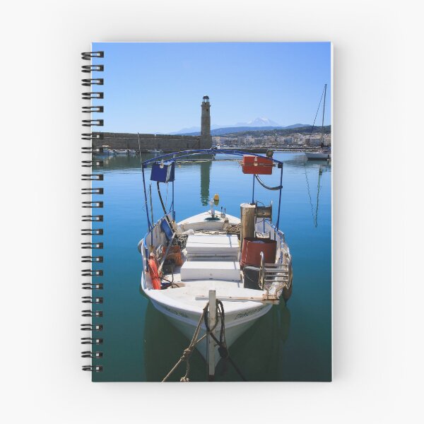 Item preview, Fishing boat in Rethymnon, Crete designed and sold by Tina  Townhill.