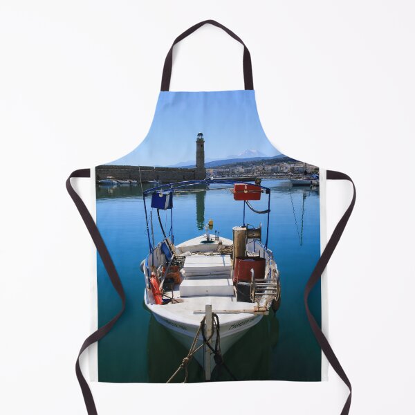 Item preview, Fishing boat in Rethymnon, Crete designed and sold by Tina  Townhill.