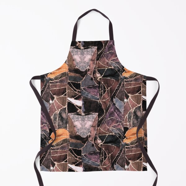 leather patches Apron