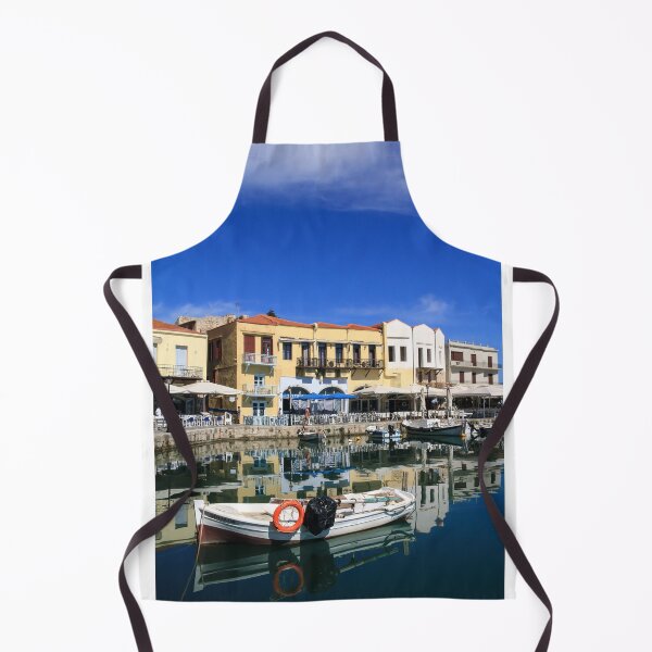 Item preview, Rethymnon harbour in Crete designed and sold by Tina  Townhill.
