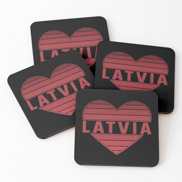 Item preview, I Love Latvia, Latvian Heart, Latvija designed and sold by Celticana.