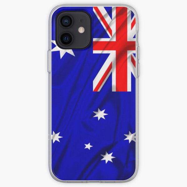 Waving Australian Flag iPhone case iPhone Soft Case