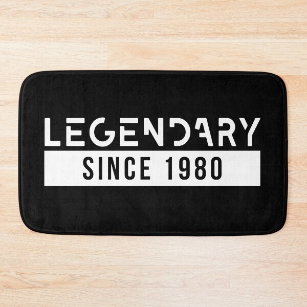Item preview, 40th Birthday Legendary Since 1980 designed and sold by AutonomousN.