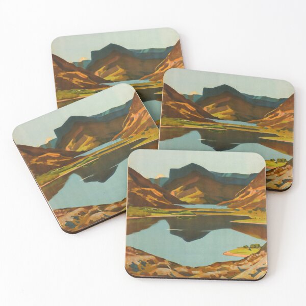 Item preview, Railway Poster Lake District designed and sold by stickart-marek.