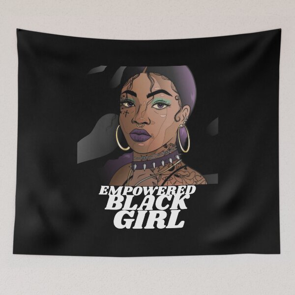 Item preview, Empowered Black Girl designed and sold by EvaWolf.