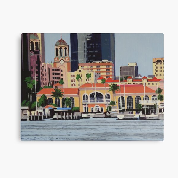 St. Petersburg Yacht Club Canvas Print