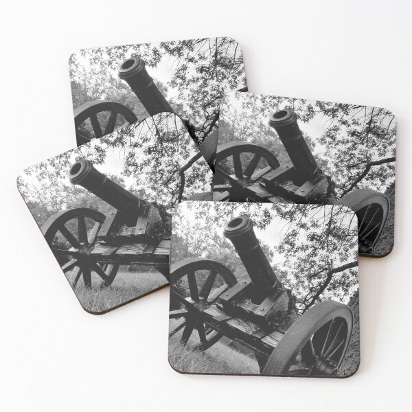 Item preview, Cannon in black and white designed and sold by HarshPerception.