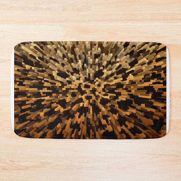 Item preview, Black and gold 3d blocks designed and sold by joshuayule.