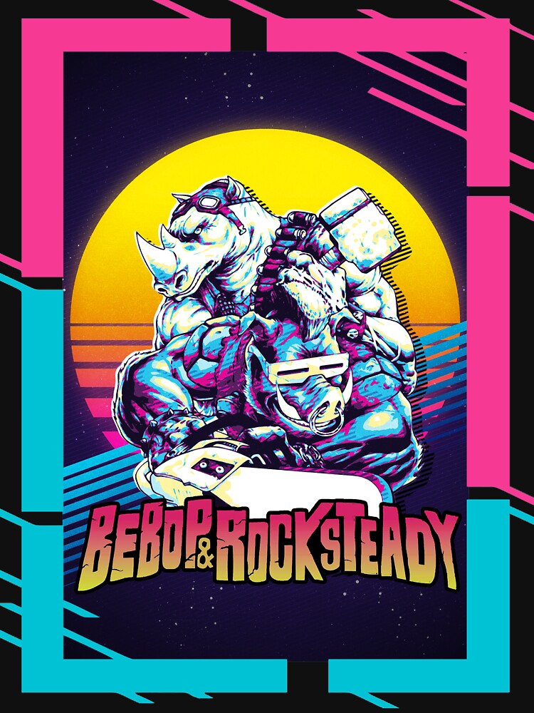 bebop and rocksteady shirt