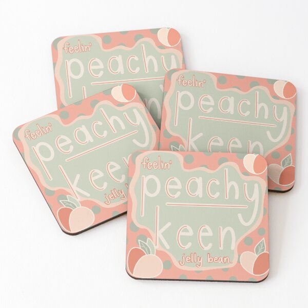 Item preview, Peachy keen jelly bean designed and sold by emilyrussellart.