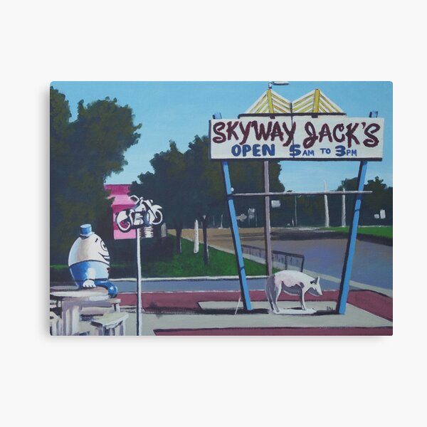 Skyway Jack's Canvas Print