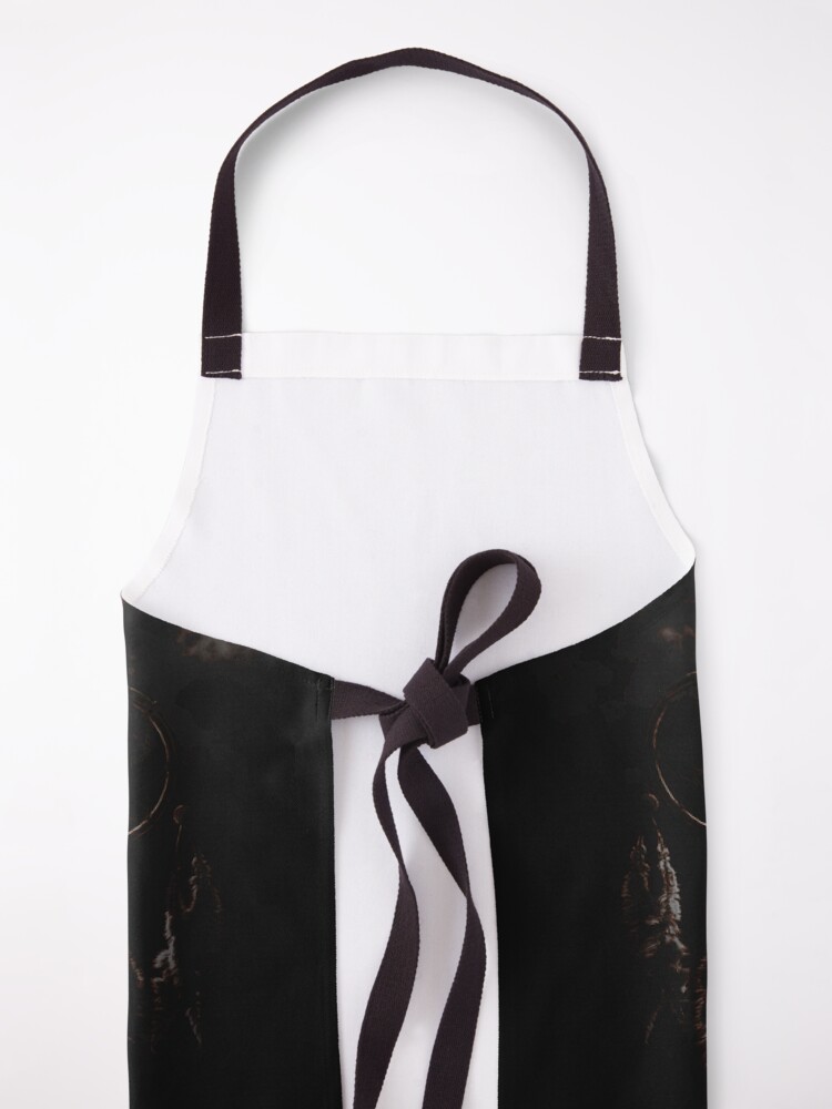 Alternate view of Summoning circle pentagram - Dreamcatcher Apron