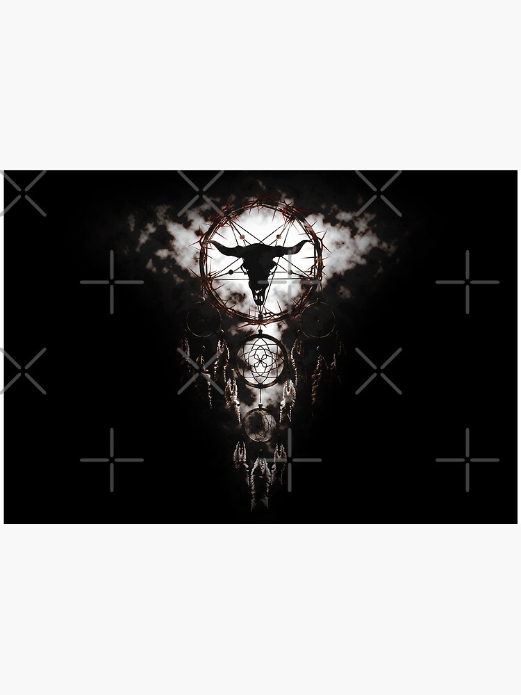 Summoning circle pentagram - Dreamcatcher by cglightNing