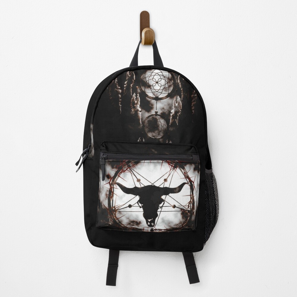 Summoning circle pentagram - Dreamcatcher Backpack