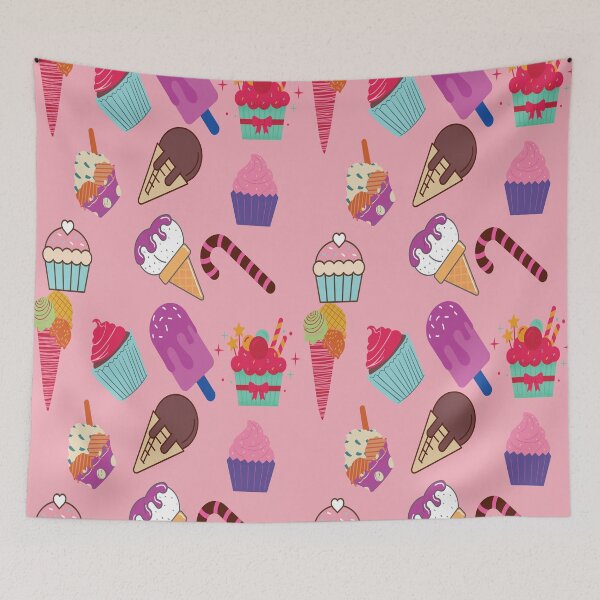 Item preview, Ice-cream Pattern designed and sold by Malha Malha.