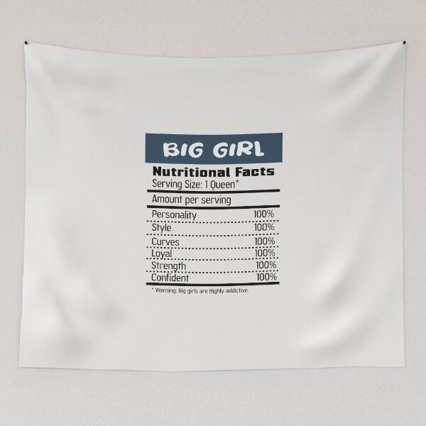 Item preview, Big Girl Nutritional Facts Funny Nutrition Gift Idea & Siblings designed and sold by clothesy7.