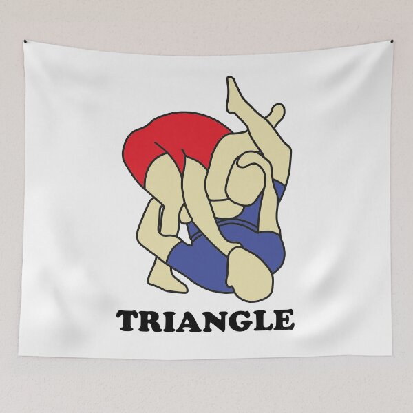 Item preview, BJJ(Brazilian jiu-jitsu) Triangle choke designed and sold by AJ-DesignCo.