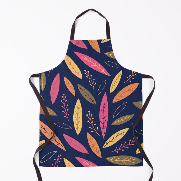 Item preview, Funny falling autumn leaves - blue designed and sold by serkat.