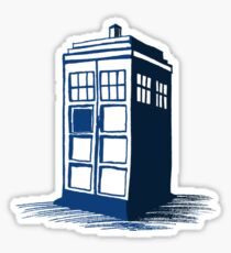 Tardis - Dr Who Sticker