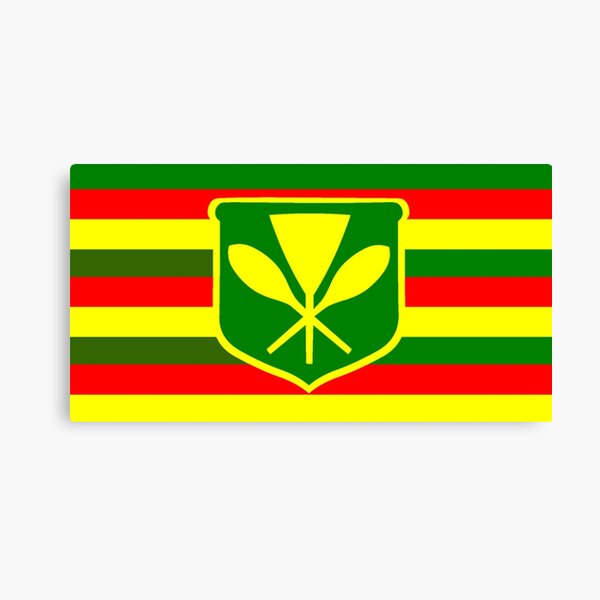 Item preview, Kanaka Maoli - Native Hawaiian Flag designed and sold by sweetsixty.