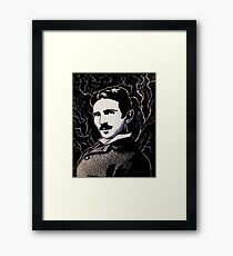 Nikola Tesla Framed Print