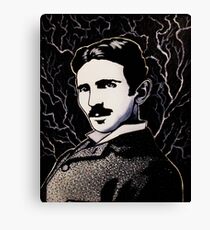 Nikola Tesla Canvas Print