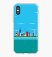 Chicago Pixel Skyline iPhone Case