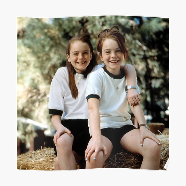 Lindsay Twins Lohan Poster