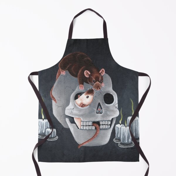 Item preview, Rats and Human Skull designed and sold by WolfySilver.