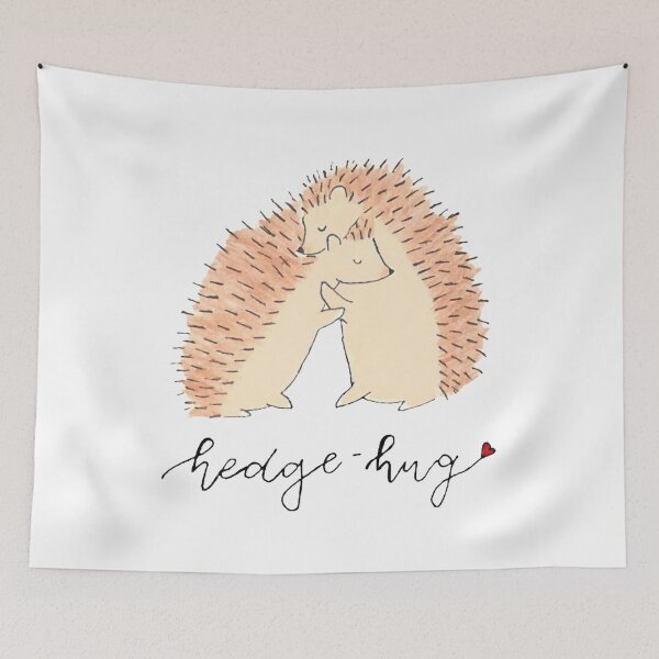 Item preview, Cute Hedgehog Pun designed and sold by faithful-ink.